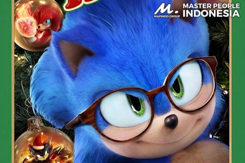 Poster film "Sonic the Hedgehog 3" yang ditampilkan di akun sosial media resmi Paramount Pictures. (Akun Instagram @paramountpics)