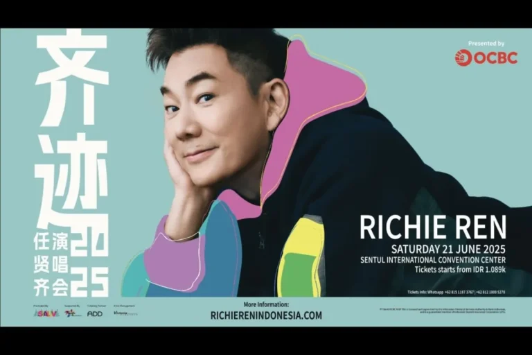 Poster konser Richie Ren di Jakarta. (ANTARA/ Color Asia Live)