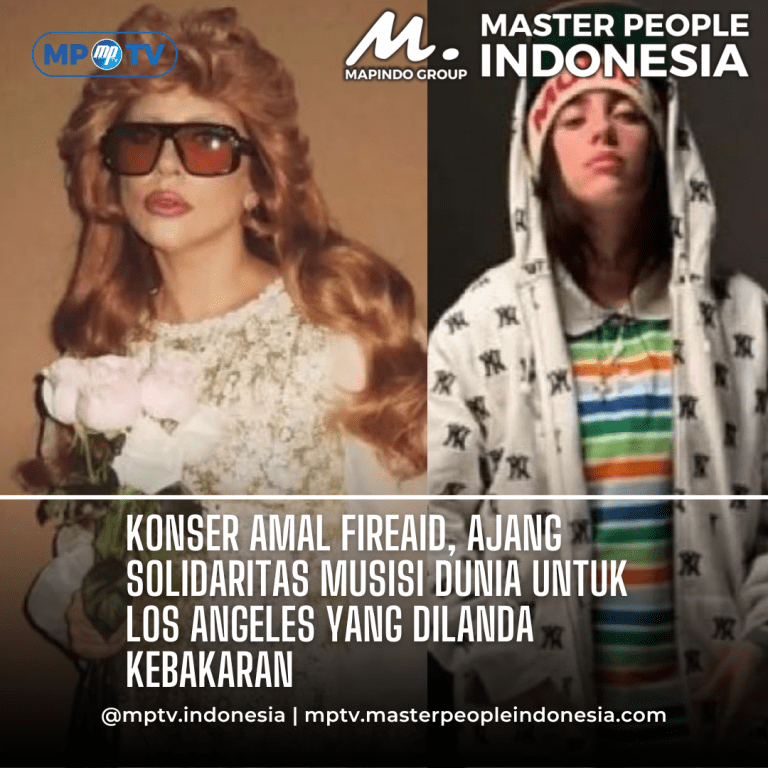 Konser Amal FireAid, Ajang Solidaritas Musisi Dunia untuk Los Angeles yang Dilanda Kebakaran